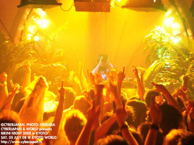 CYBERJAPAN &amp; WORLD presents BIKINI NIGHT 2008 in KYOTO